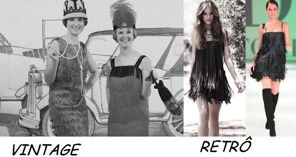 diferença entre vintage e retrô