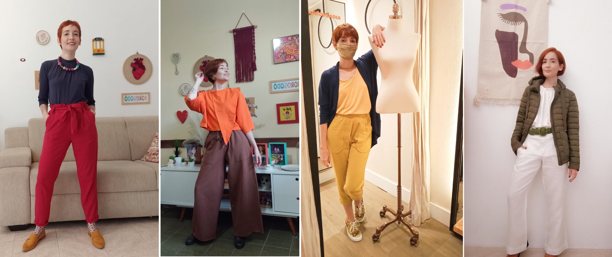 como usar roupa clara no frio