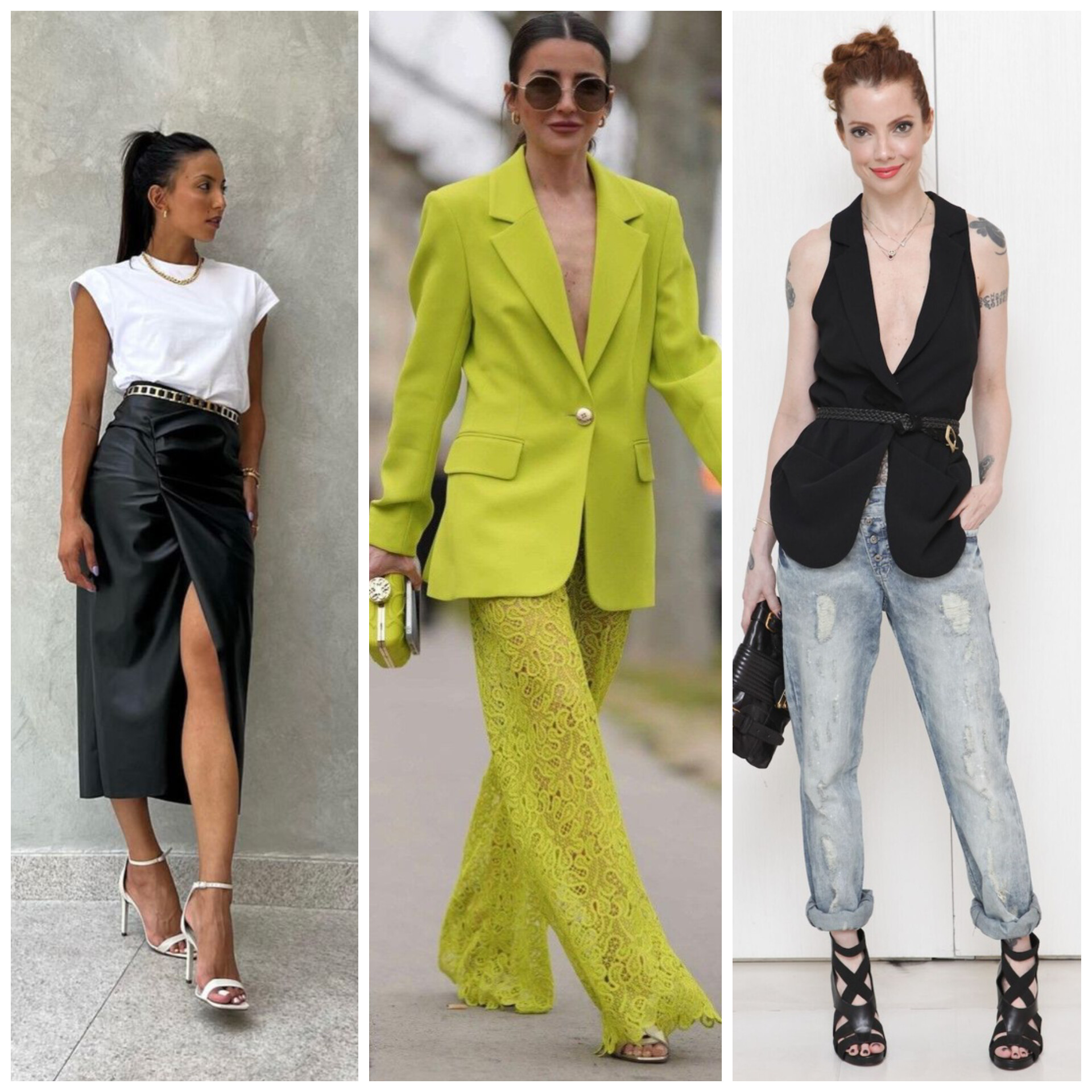 Roupa de balada estilo elegante 