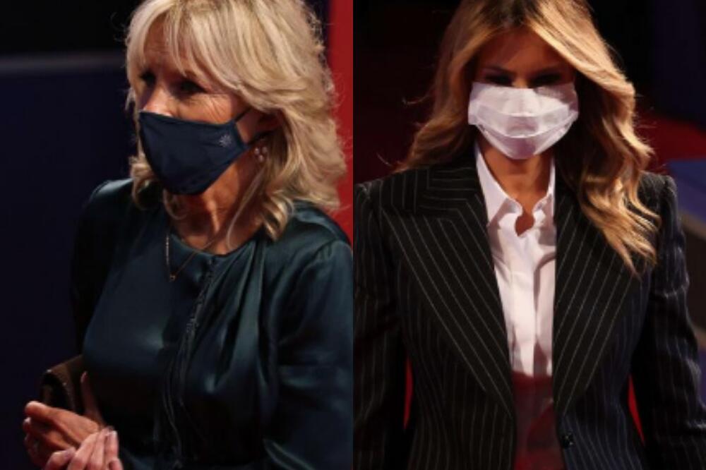 look Melania Trump e Jill Biden 2021