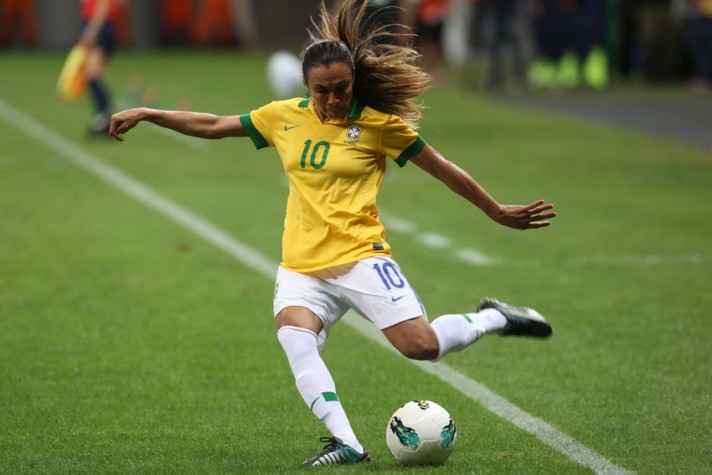 Marta - uniforme com inovação menstrual NIKE