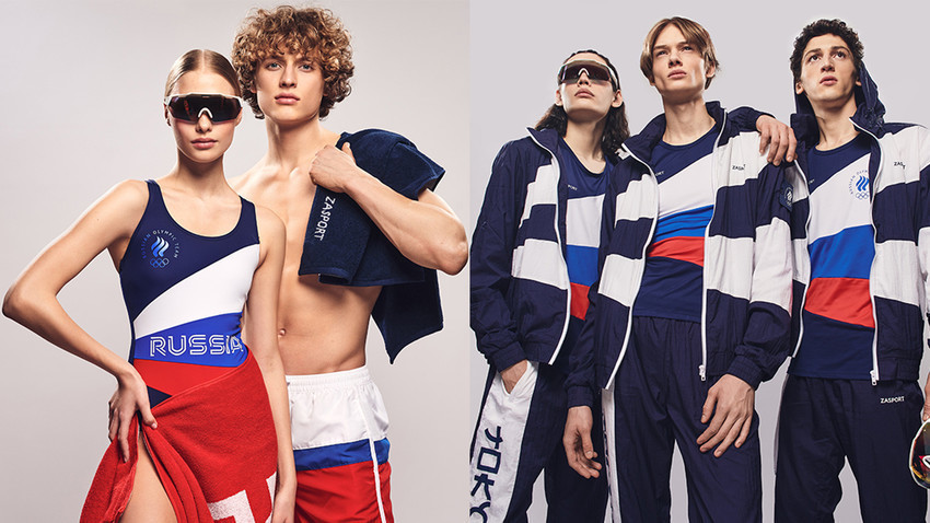 Uniforme Russia olimpíadas