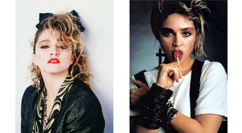 estilo Madonna anos 80