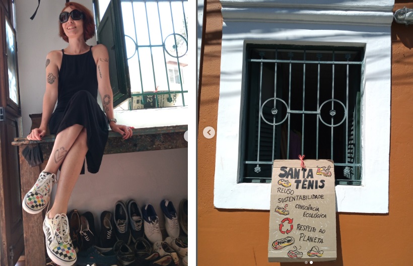 Brechó que vende tênis no Rio de Janeiro