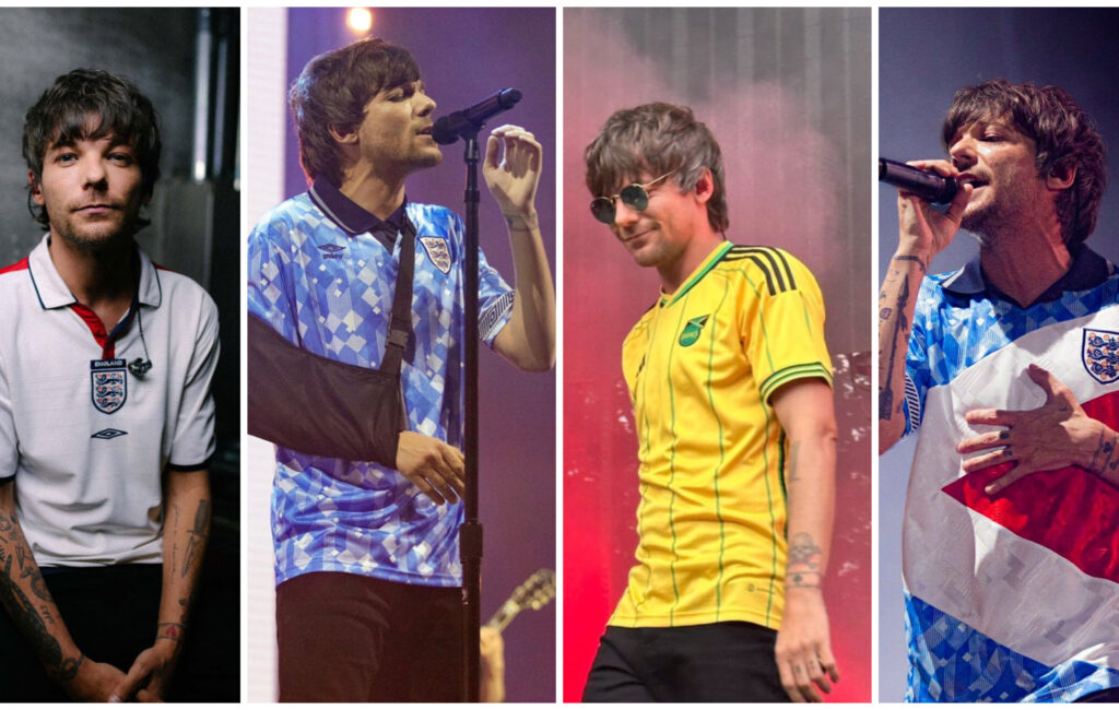 Louis Tomlinson - camiseta de time de futebol