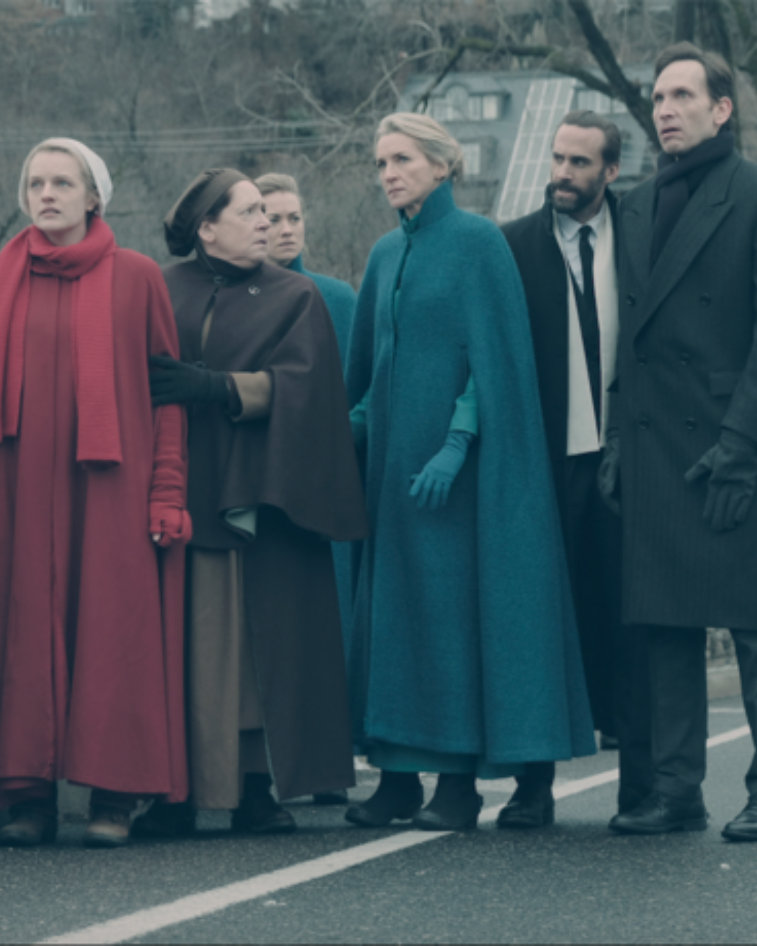 Paleta de cores de "O conto da Aia" (The Handmaid's Tale)