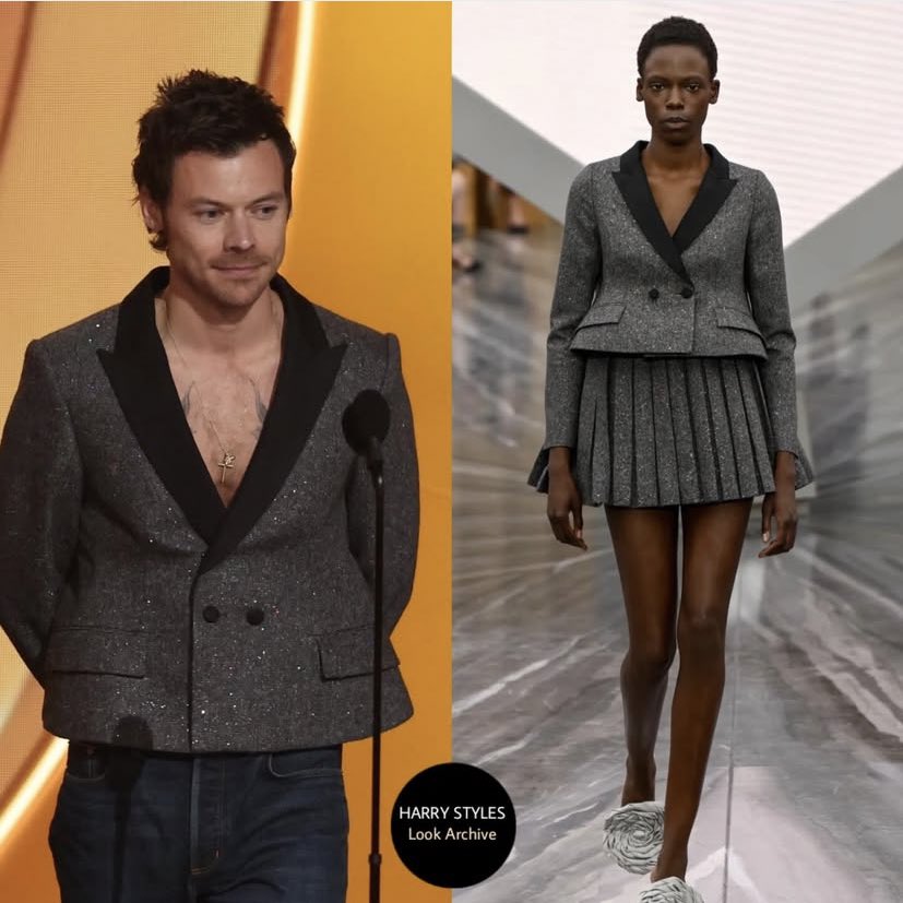 Harry Styles look Grammy 2026