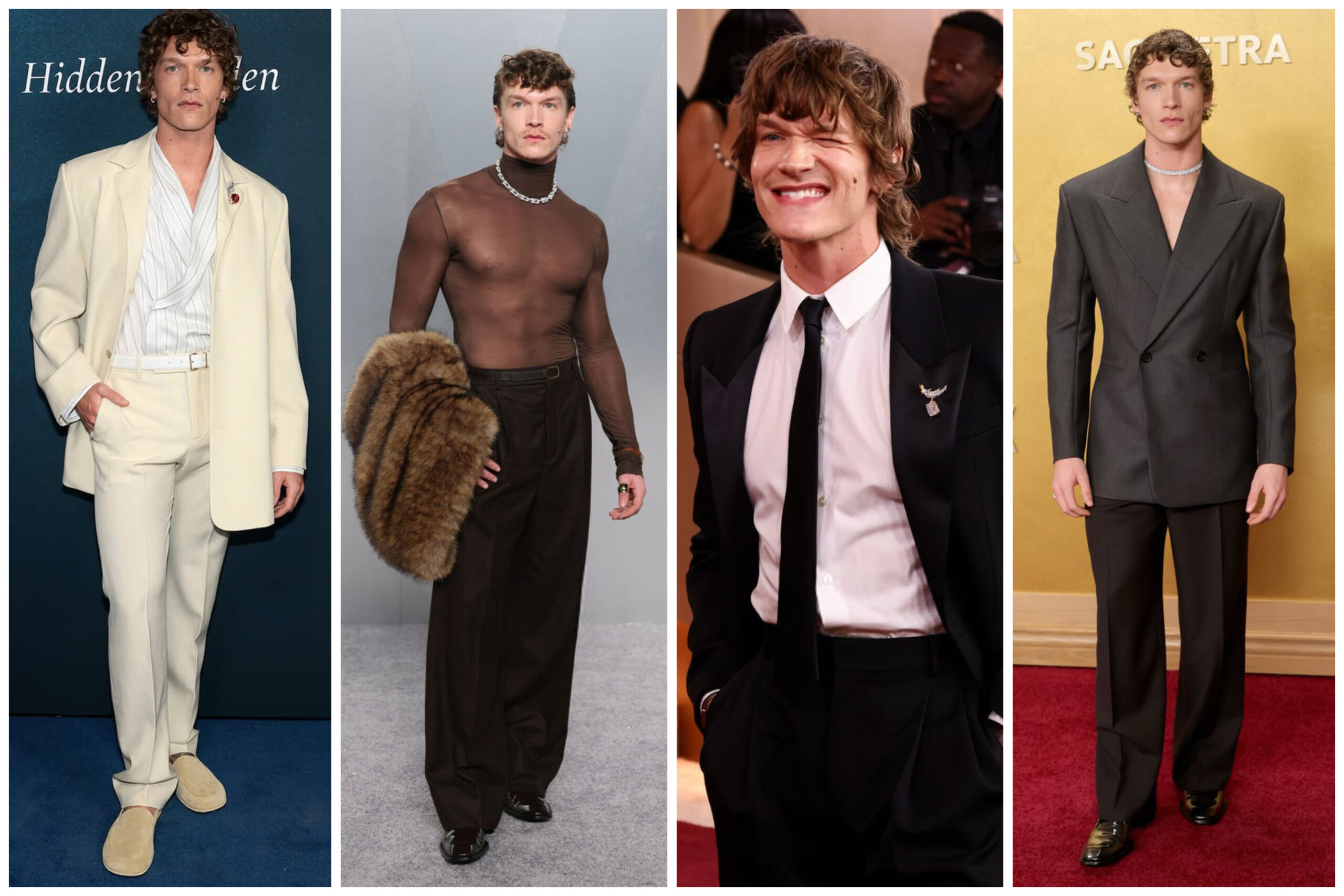 Connor Storrie red carpet