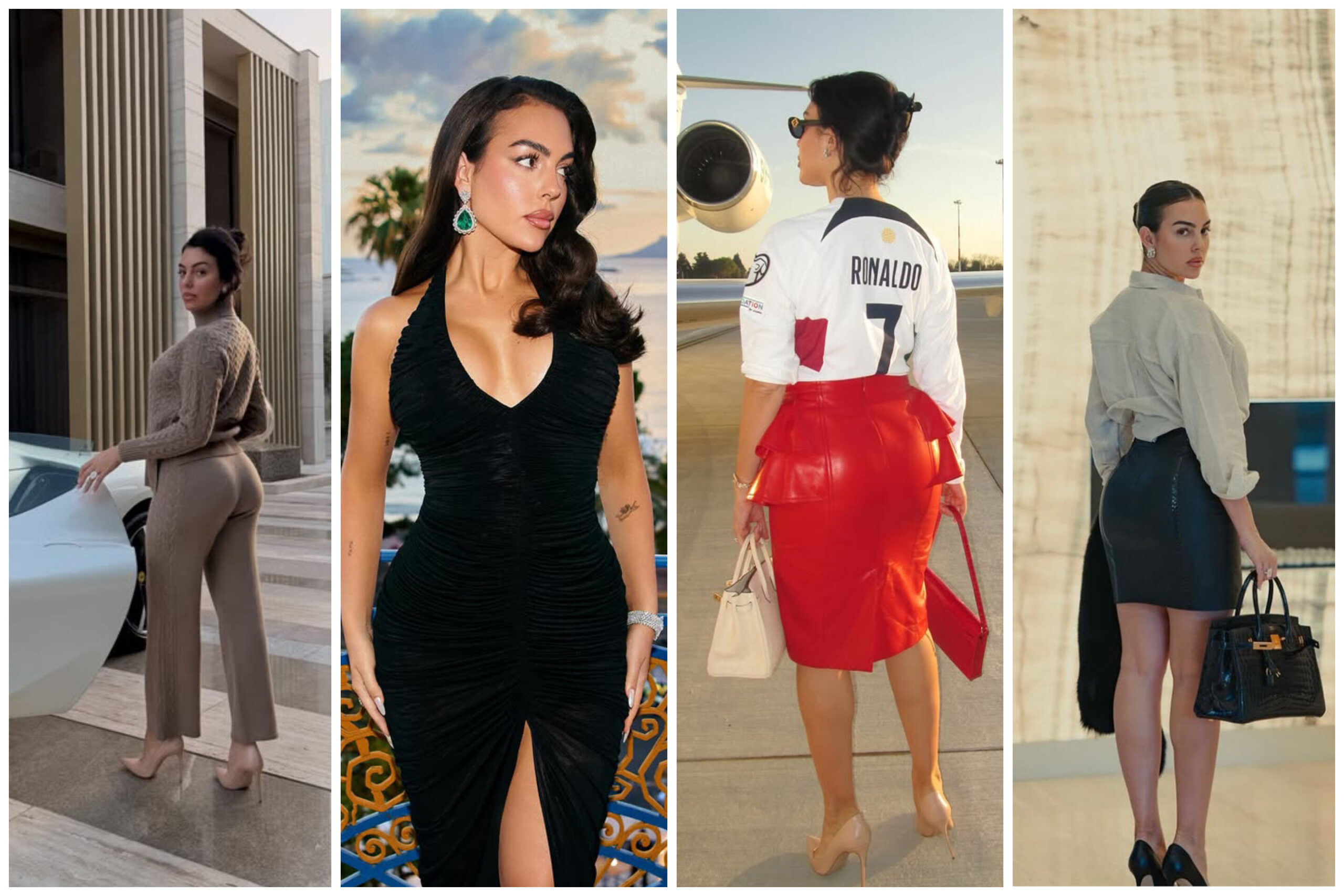 Estilo Georgina WAG Cristiano Ronaldo